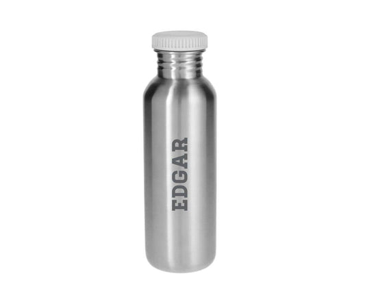 Gourde Acier Basique Blanc 750ml - housse ballerine
