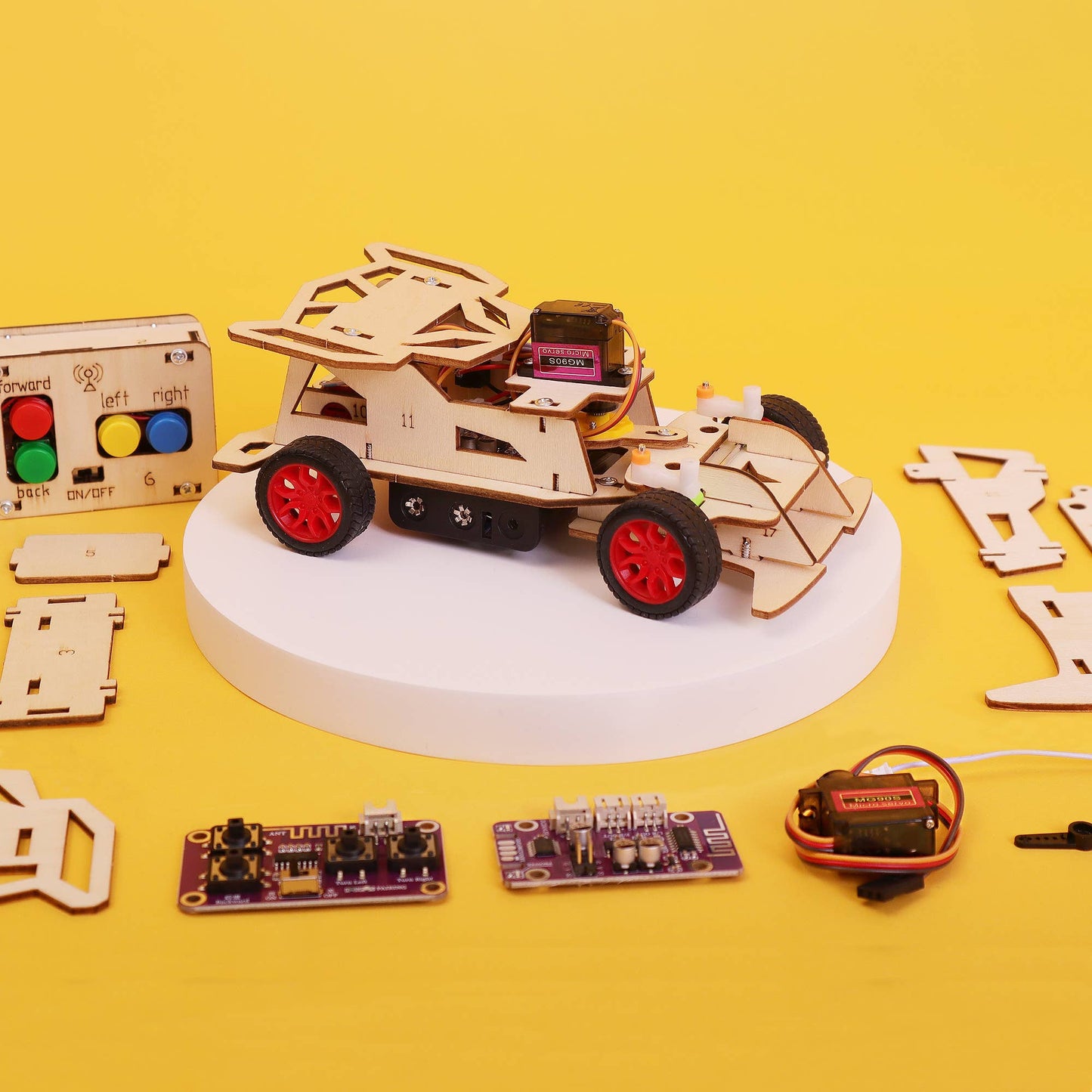 Kit de bricolage pour voiture télécommandée, jouet éducatif STEM