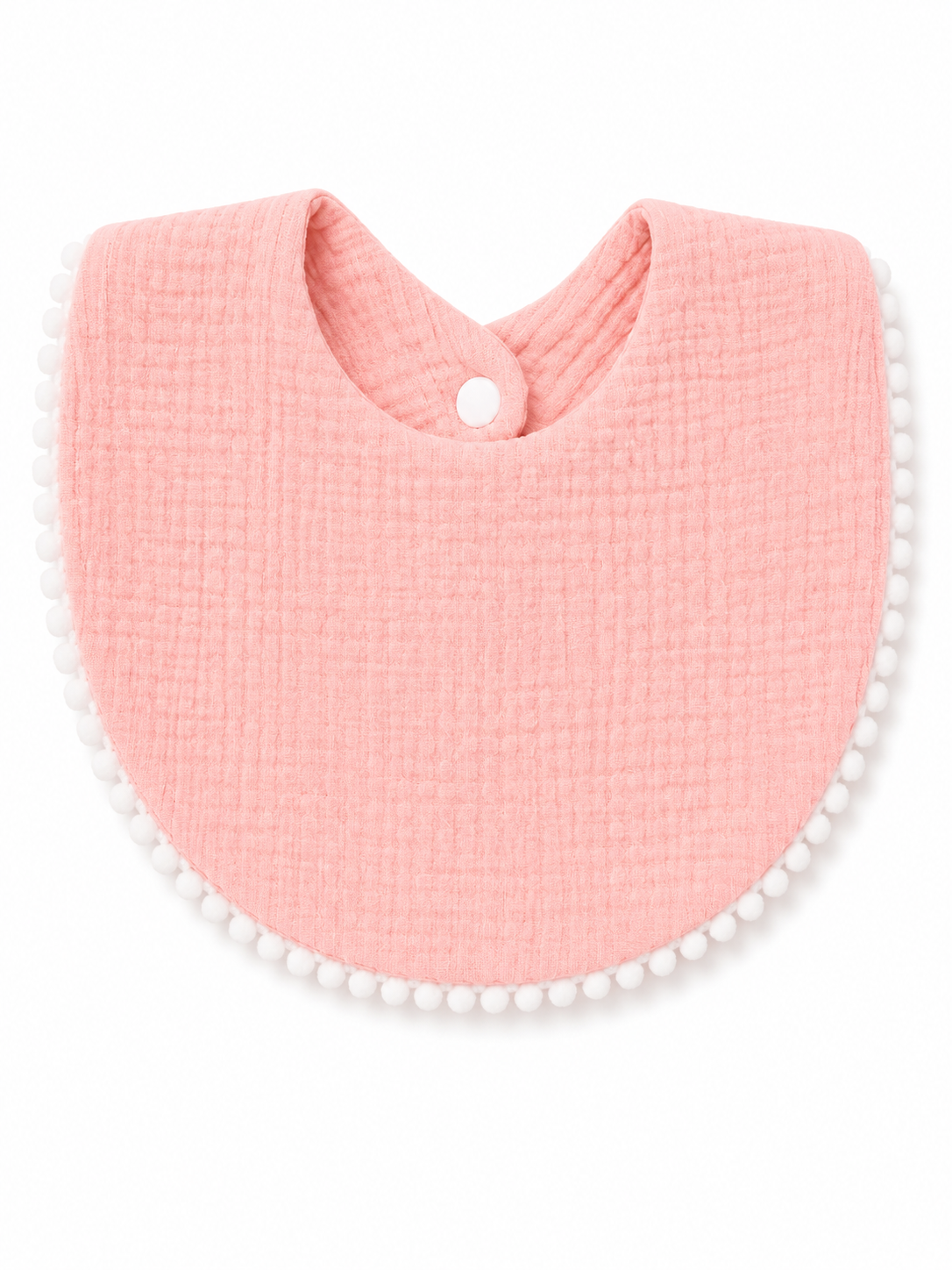 Bavoir en coton bio double tissu 25 x 11 cm