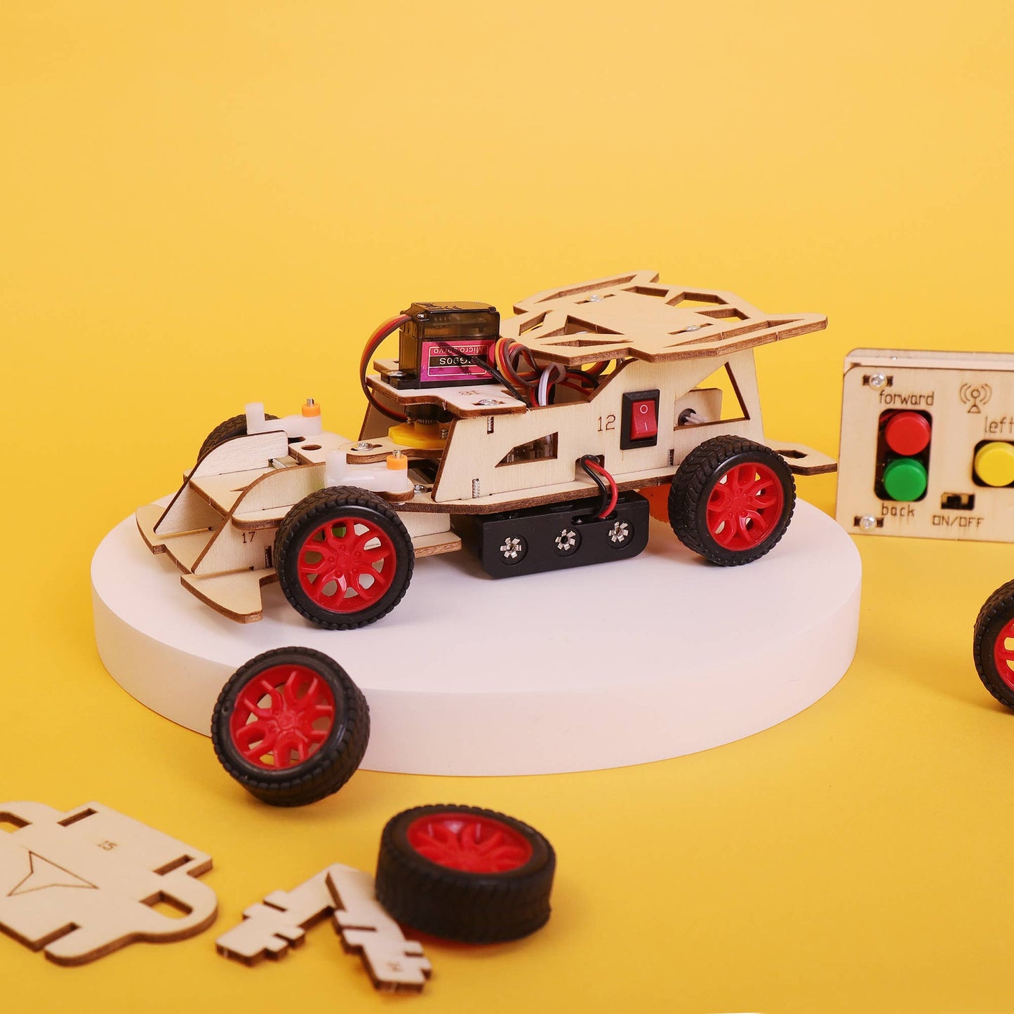 Kit de bricolage pour voiture télécommandée, jouet éducatif STEM