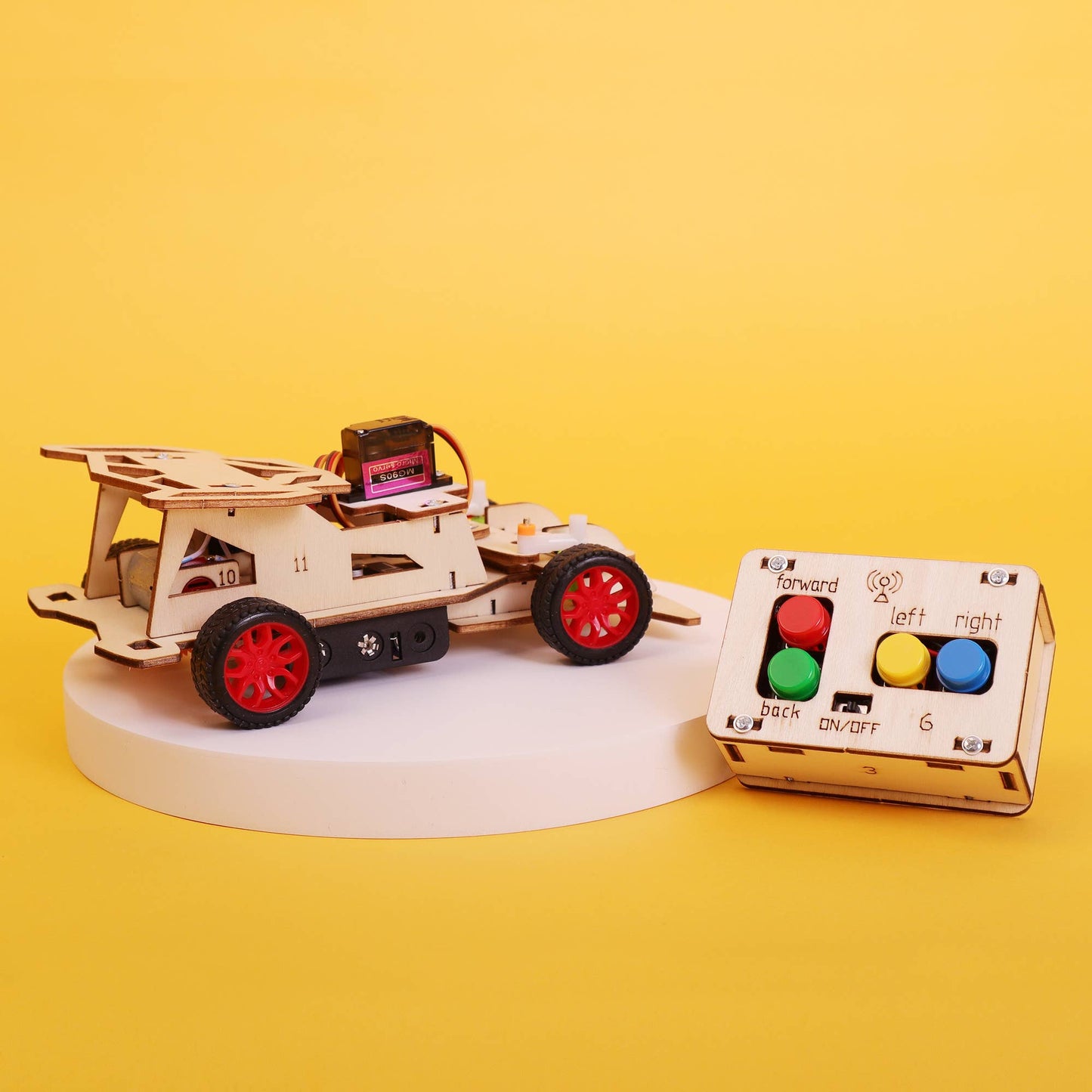 Kit de bricolage pour voiture télécommandée, jouet éducatif STEM