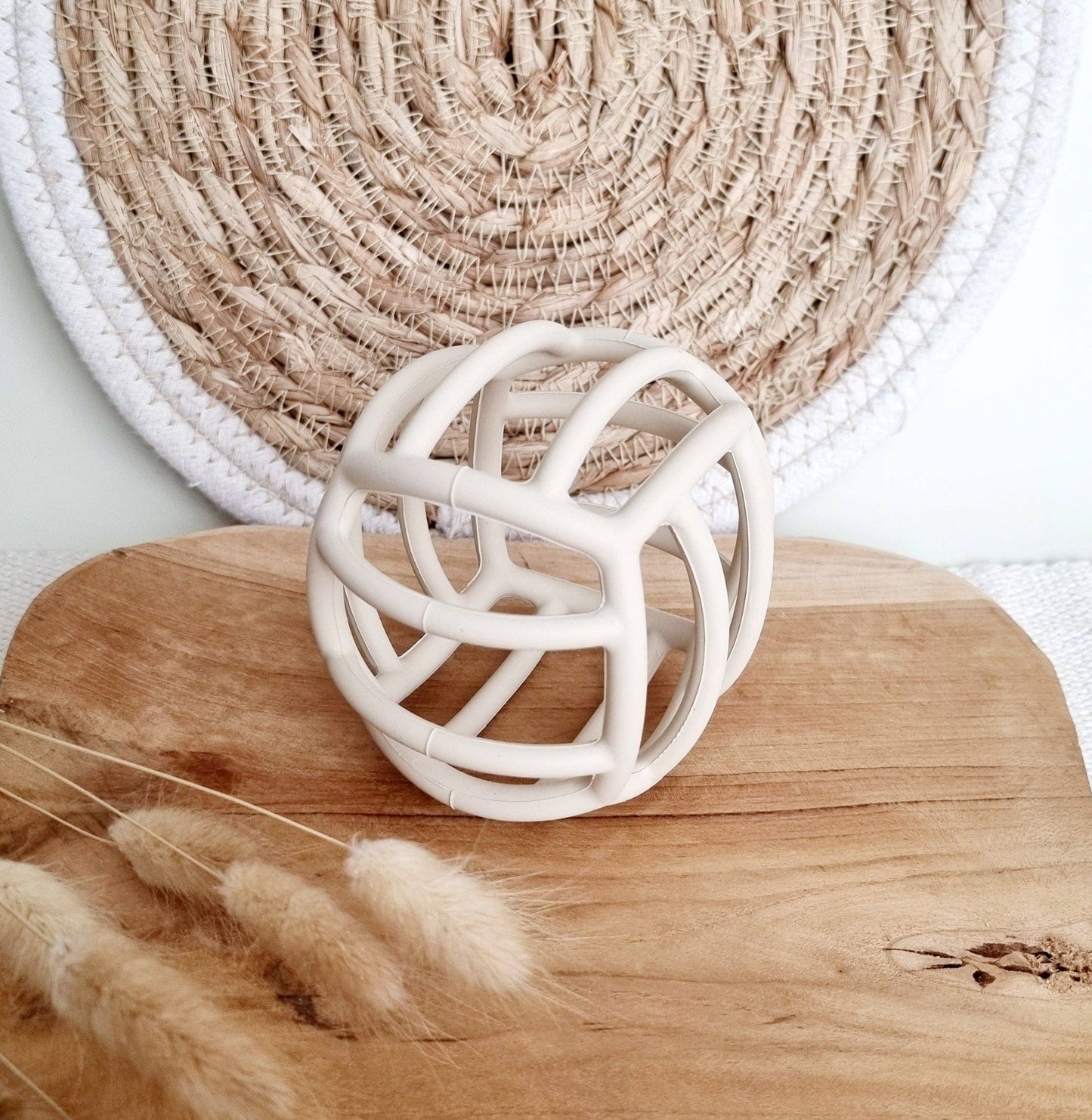 Boule de moteur souple en silicone - Beige