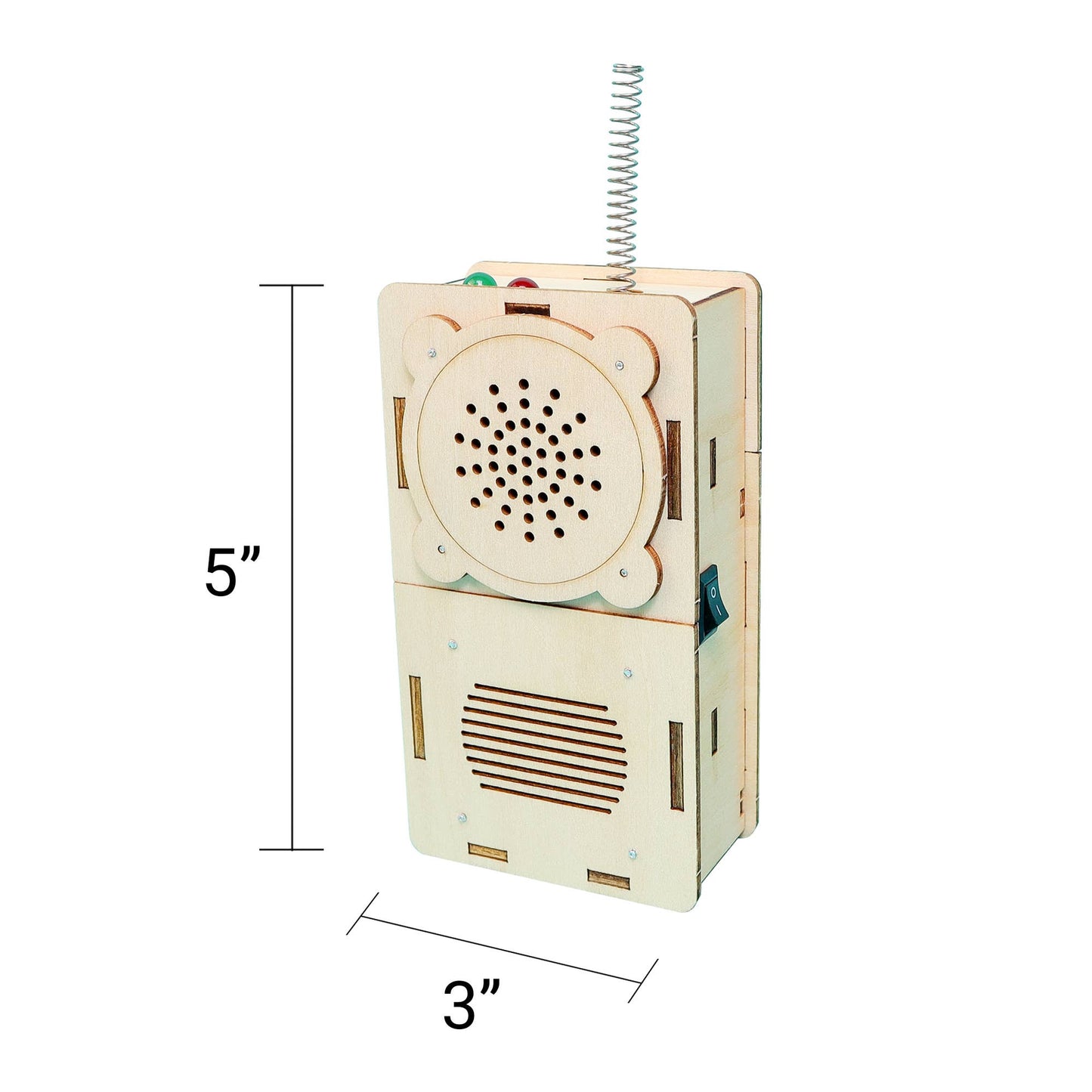 Kit STEM Talkie-Walkie à Construire et Apprendre (Ensemble de 2)
