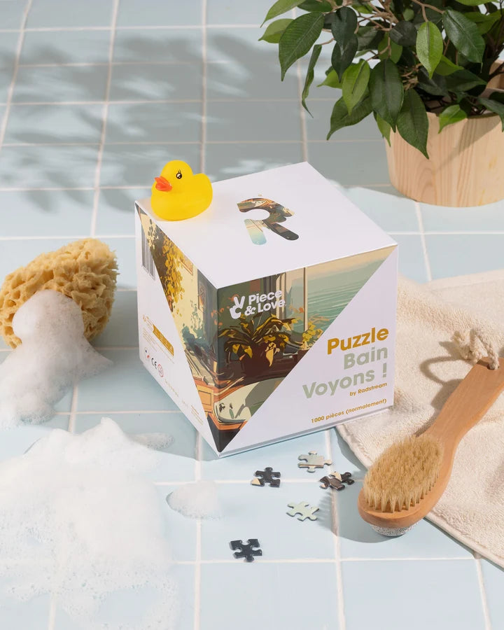 Puzzle :" Bain voyons ! " 1 000 pièces