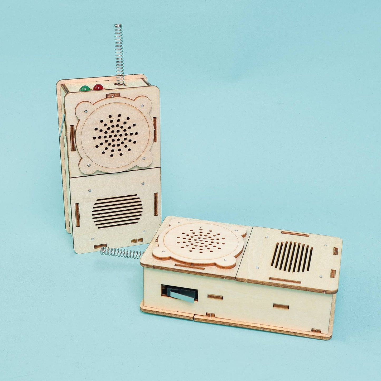 Kit STEM Talkie-Walkie à Construire et Apprendre (Ensemble de 2)