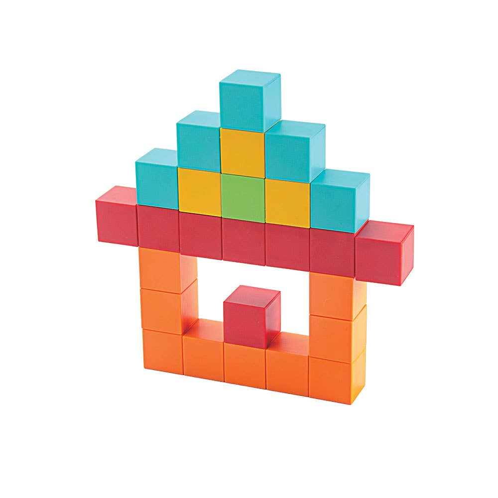 Jeu de 64 Cubes Magnétiques