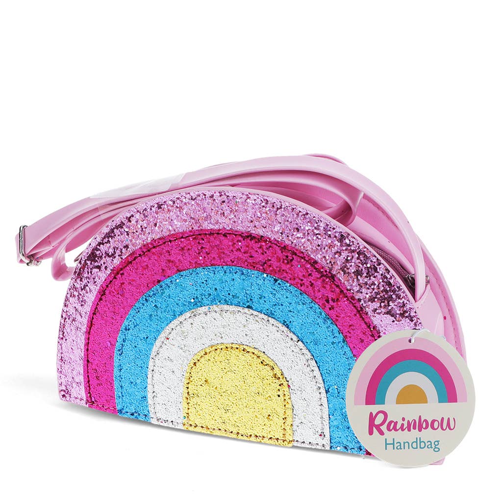 Sac à main pailleté - Arc-en-ciel