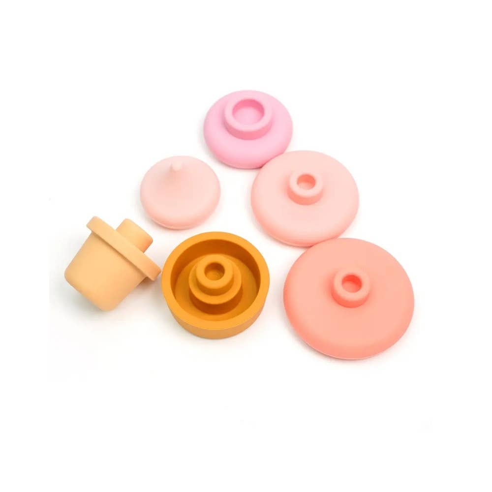 Jouet d'éveil Montessori - Glace Empilable Silicone