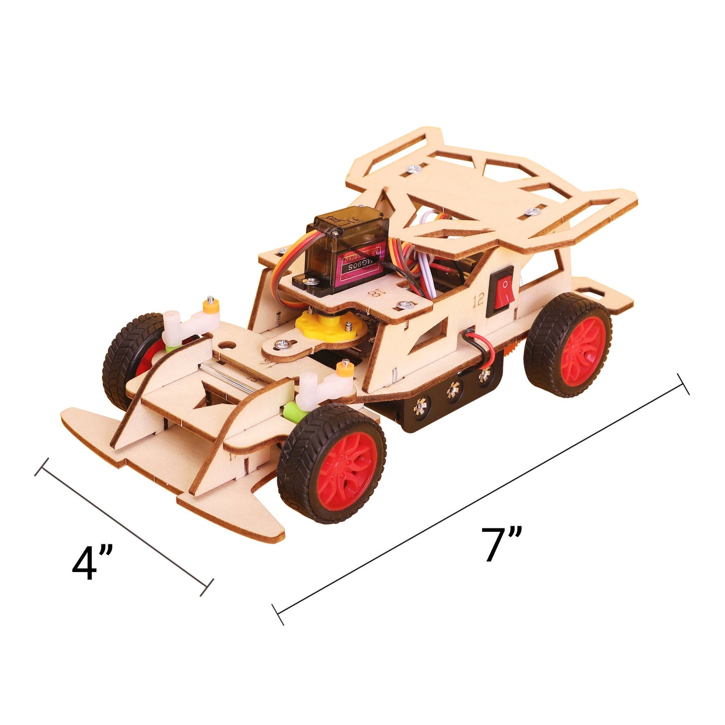 Kit de bricolage pour voiture télécommandée, jouet éducatif STEM
