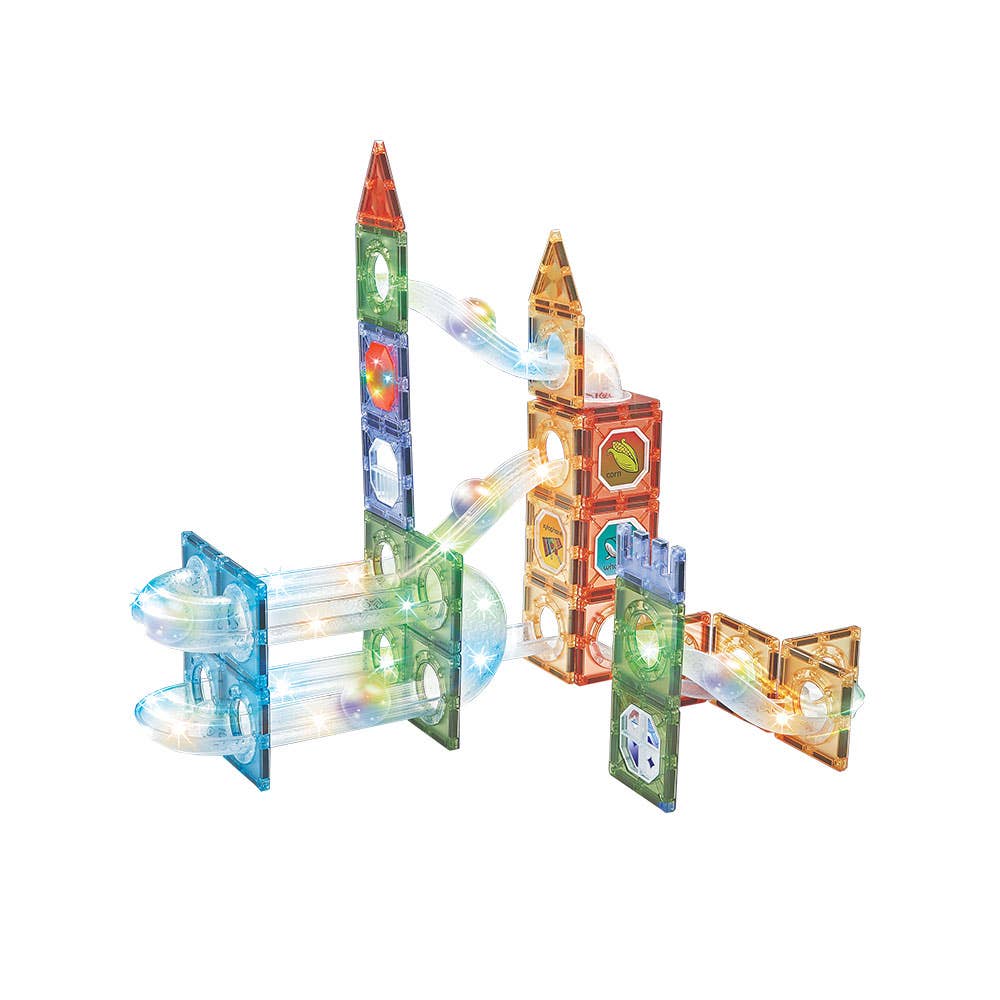 Jeu Magnétique Lumineux 90 Pcs