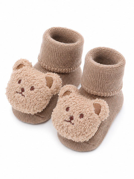 Chaussettes chaussons anti-dérapantes