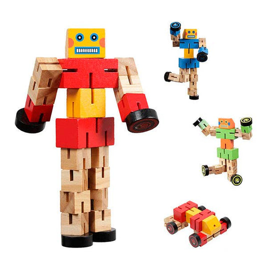 Robot transformateur - jouet en bois