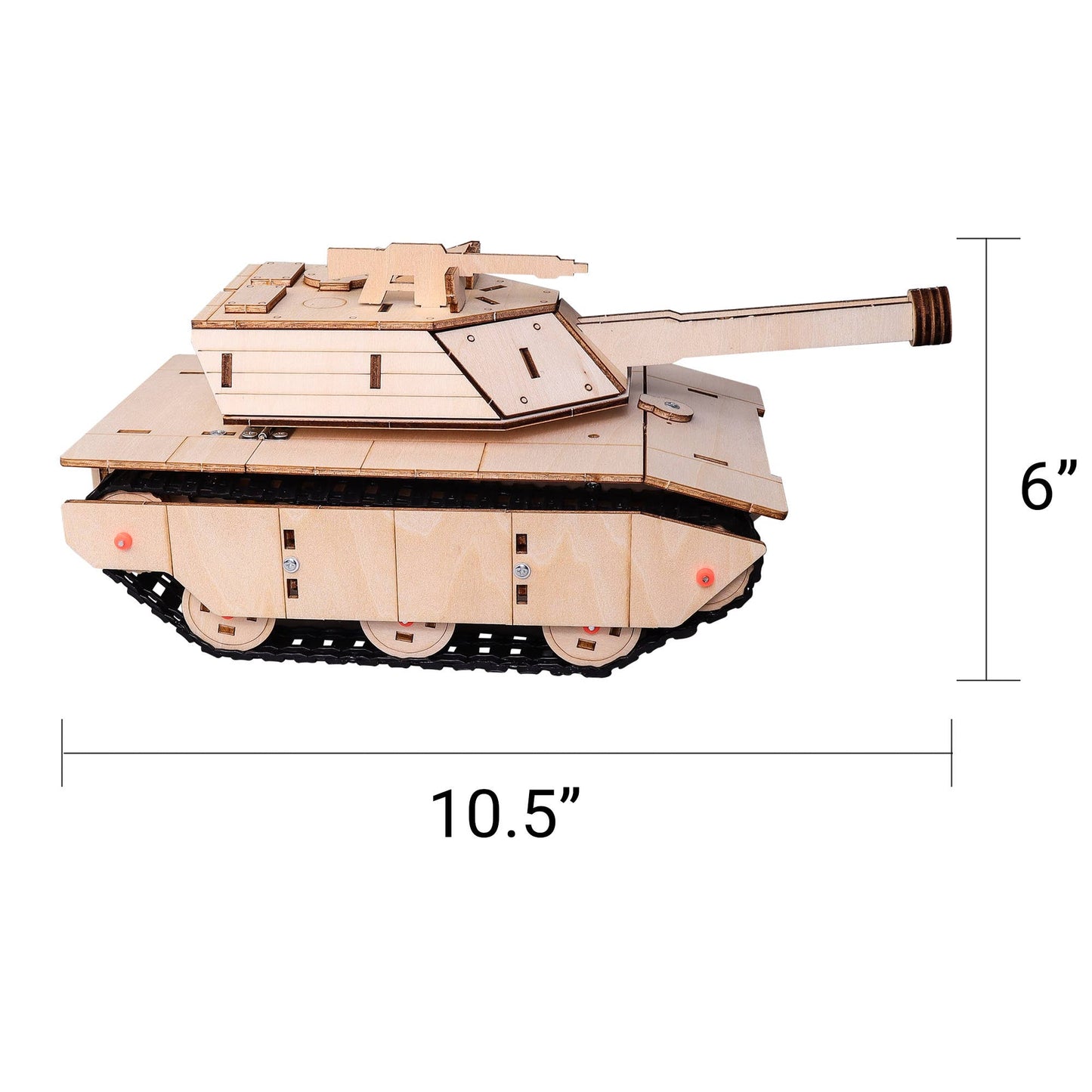Kit DIY RC TankCam, Mode Tank et Caméra, Jouet STEM