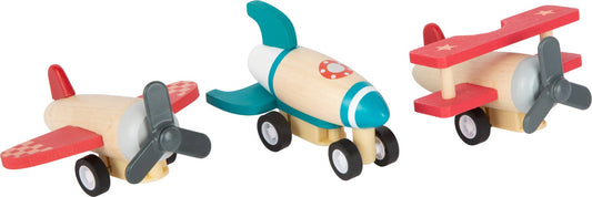 Set d'avions à rétrofriction