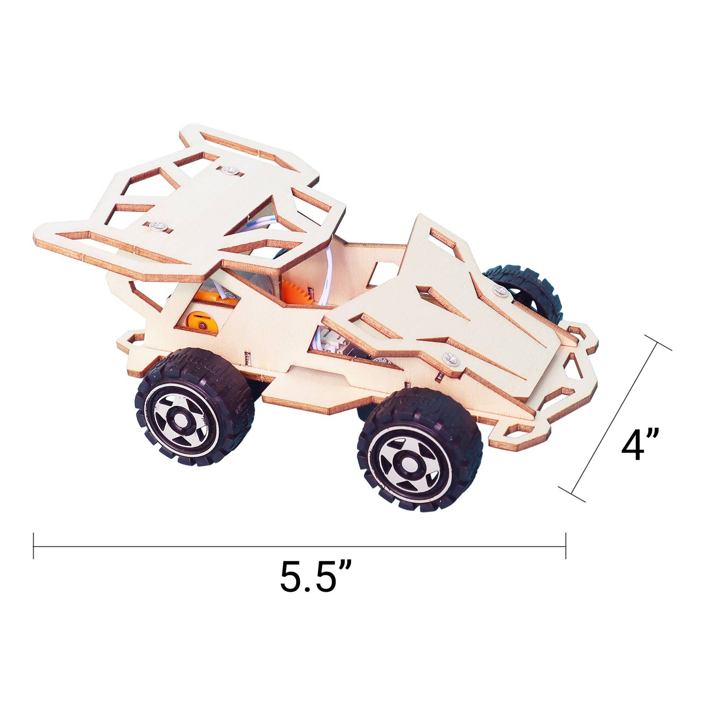 Kit voiture télécommandée à infrarouge à construire soi-même, jouet éducatif STEM