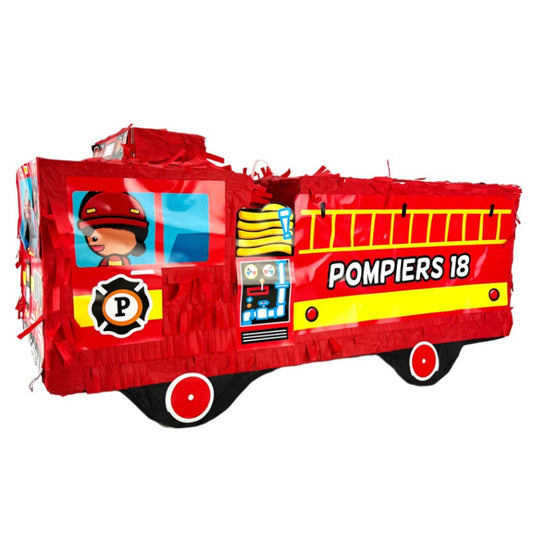 Pinata camion de pompier