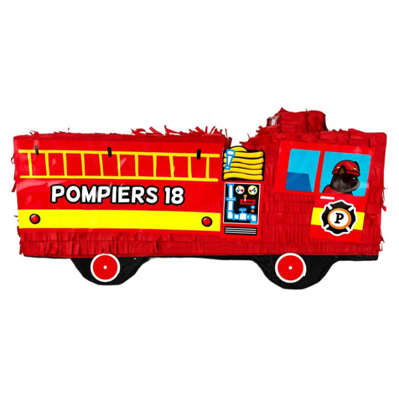 Pinata camion de pompier