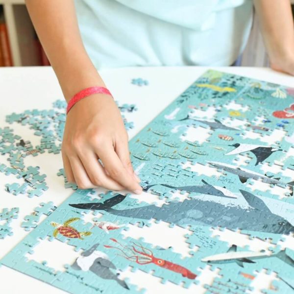 Puzzle éducatif - Les Océans