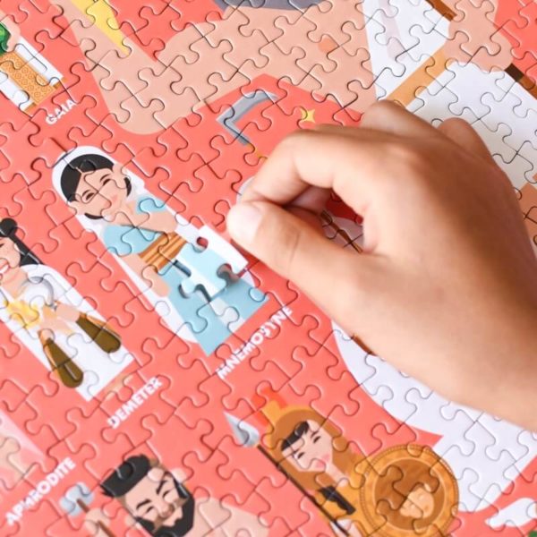 Puzzle éducatif - Mythologie