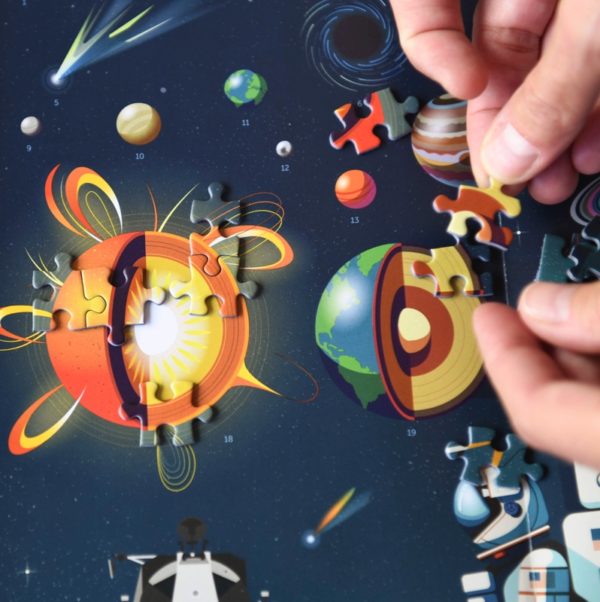 Puzzle éducatif - Astronomie