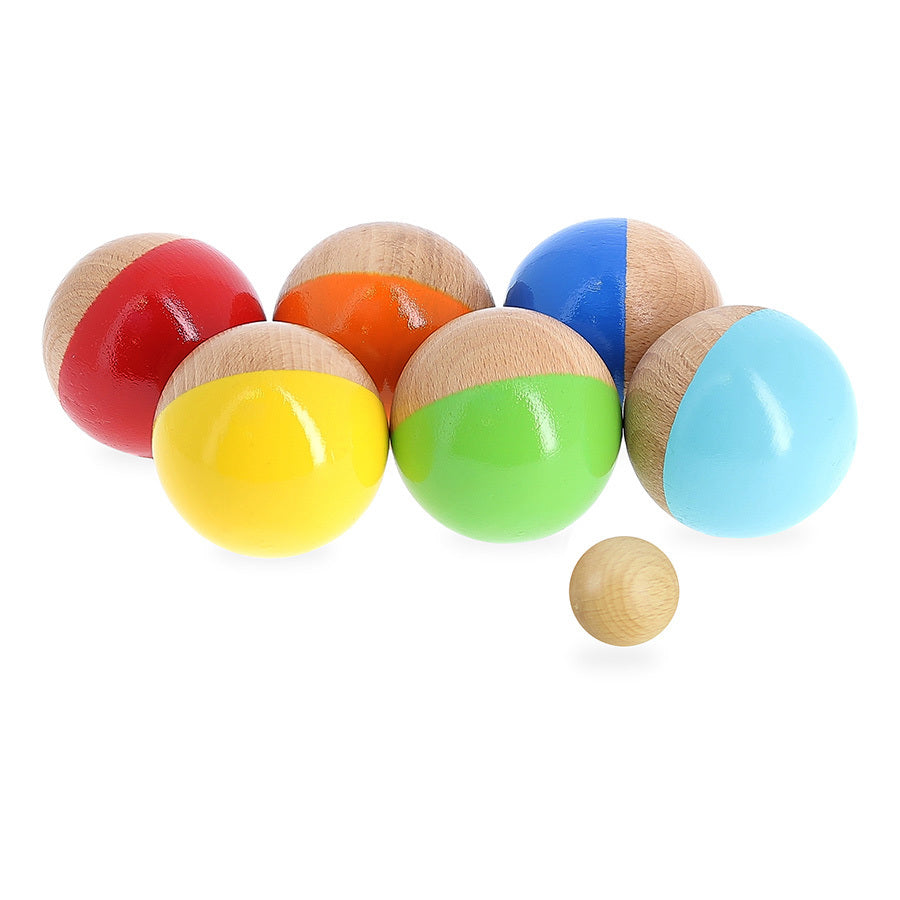 Pétanque en bois