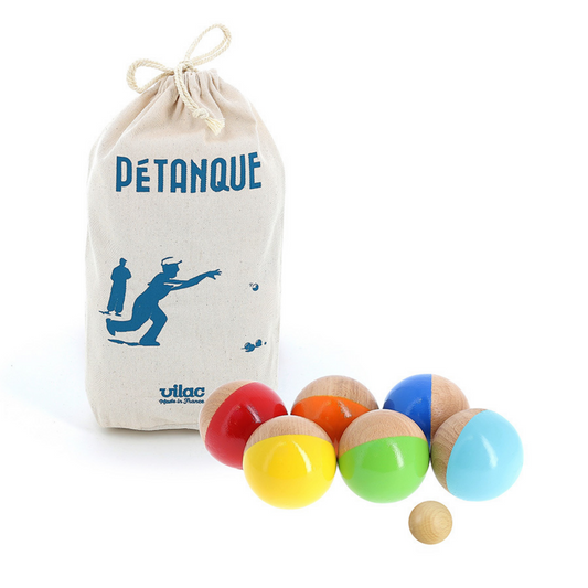 Pétanque en bois