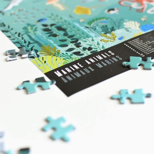 Puzzle éducatif - Les Océans