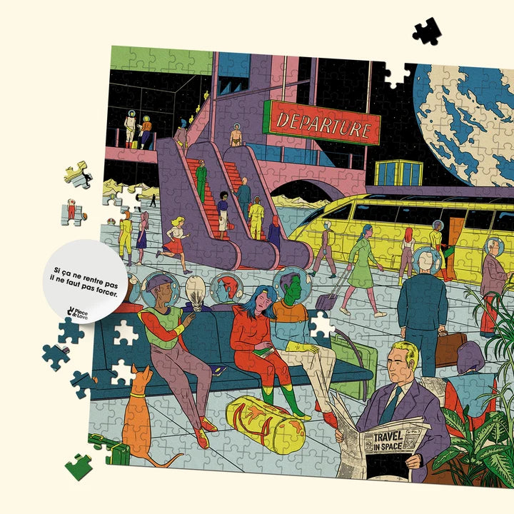 Puzzle :" Station " 1 000 pièces