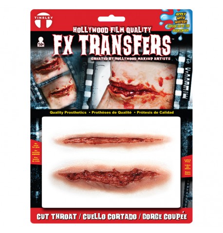 Cicatrice gorge tranchée