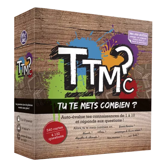 Tu te mets combien ?
